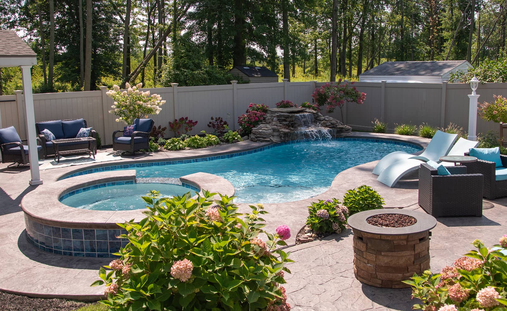 Swimming pool renovation and restoration project