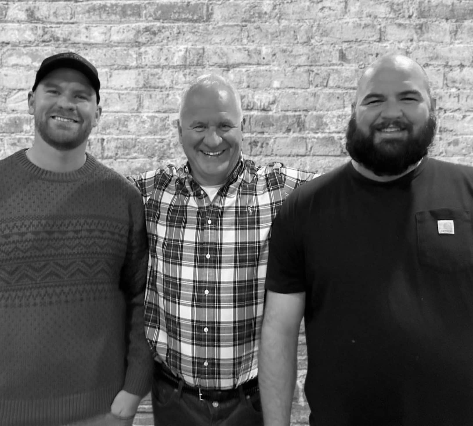 The Chameleon Pools family team - Bob Wray and children